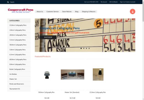 coopercraftcalligraphy.com capture - 2024-08-24 03:20:31
