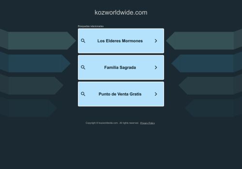 kozworldwide.com capture - 2024-08-24 05:44:56