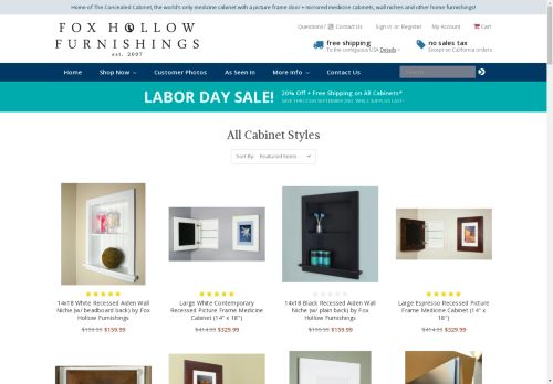 foxhollowfurniture.com capture - 2024-08-24 07:43:32