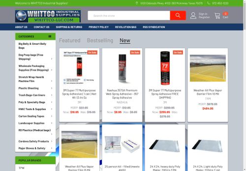 whittcoindustrialsupplies.com capture - 2024-08-24 14:01:10