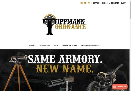 tippmannarmory.com capture - 2024-08-24 15:10:12