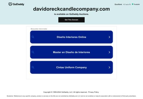 davidoreckcandlecompany.com capture - 2024-08-24 22:07:43