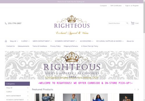 righteous-wear.com capture - 2024-08-25 02:19:39