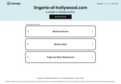 lingerie-of-hollywood.com capture - 2024-08-25 09:21:00