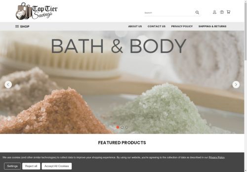 toptiersavings.com capture - 2024-08-25 11:34:13