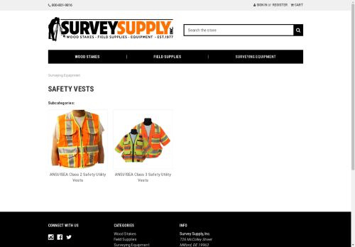 surveyorsvests.com capture - 2024-08-25 12:31:49