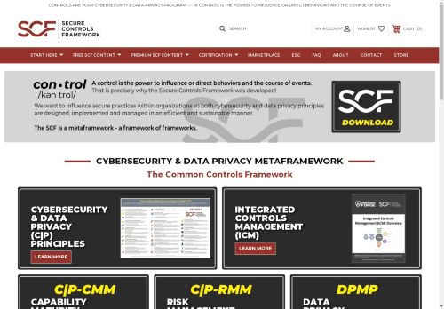 securitycontrolsframework.com capture - 2024-08-25 13:04:40