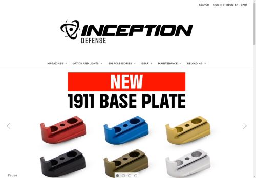 inceptionairguns.com capture - 2024-08-25 15:32:12