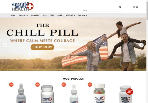 militarygradecbd.com capture - 2024-08-25 17:02:26