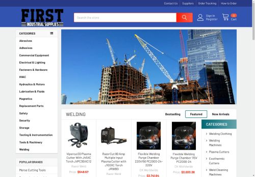 firstindustrialsupplies.com capture - 2024-08-26 00:50:39