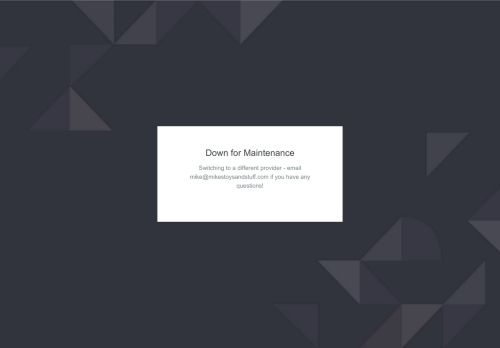 mikestoysnstuff.com capture - 2024-08-26 03:57:49