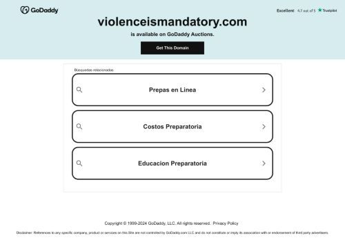violenceismandatory.com capture - 2024-08-26 04:19:24