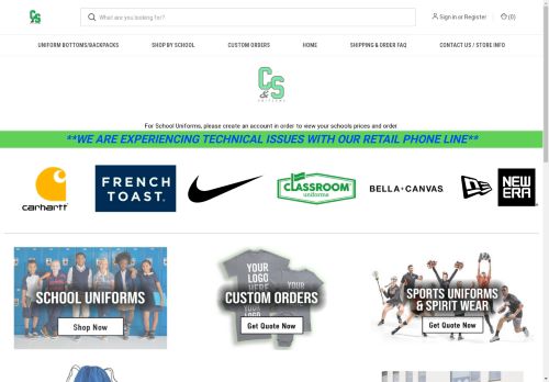 customshirtsanduniform.com capture - 2024-08-26 04:29:41