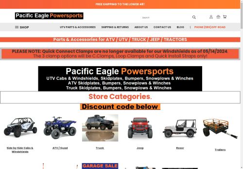 pacificeaglepowersports.com capture - 2024-08-26 06:38:09