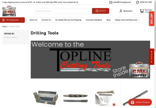 toplinecuttingtools.com capture - 2024-08-26 06:50:01