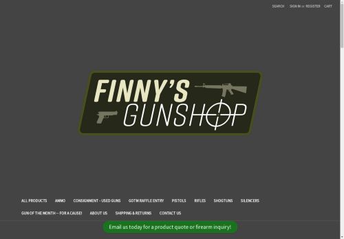 finnysgunshop.com capture - 2024-08-26 06:50:17