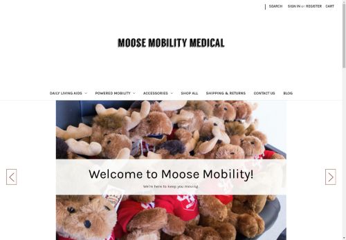 moosemobilitymedical.com capture - 2024-08-26 06:59:51