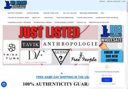 hotbrandwholesale.com capture - 2024-08-26 07:55:23