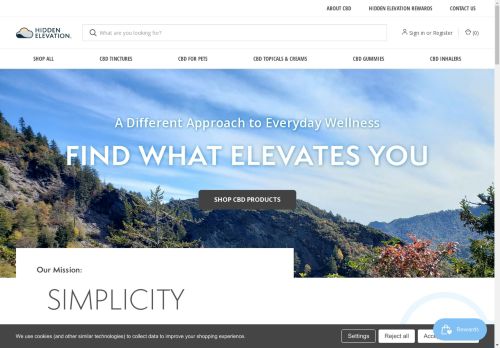 hiddenelevation.com capture - 2024-08-26 08:01:20