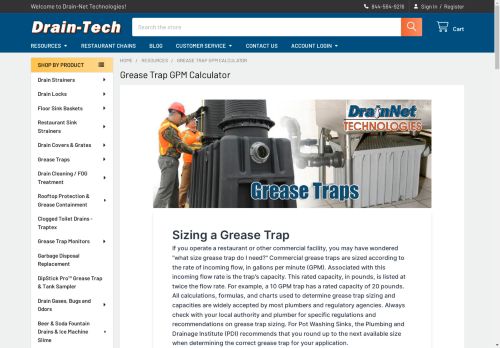 whatsizegreasetrap.com capture - 2024-08-26 09:03:57