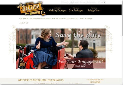 chapelhillrickshaw.com capture - 2024-08-26 09:40:48