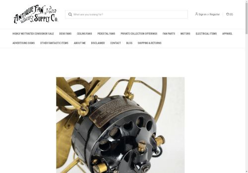 electricfancollector.com capture - 2024-08-26 09:58:40