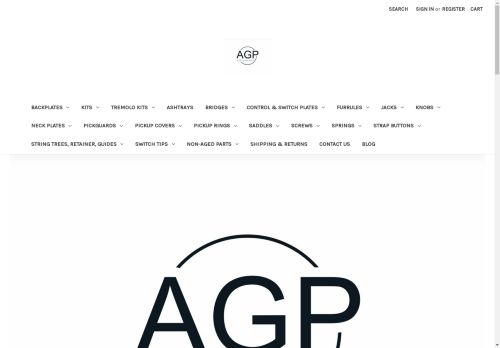 agedguitarparts.com capture - 2024-08-26 12:11:54