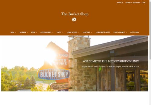 thebucketshopmr.com capture - 2024-08-26 12:20:35