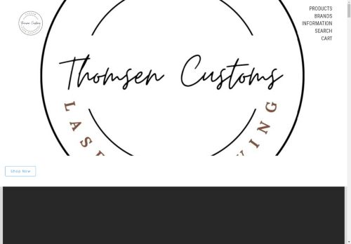 thomsencustoms.com capture - 2024-08-26 12:37:18