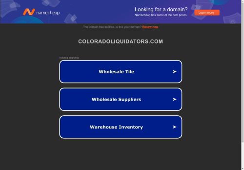 coloradoliquidators.com capture - 2024-08-26 12:52:15
