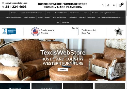 bestcowhidefurniturestore.com capture - 2024-08-26 13:22:02