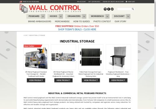 industrialpegboard.com capture - 2024-08-26 13:22:23