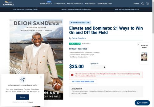 deionsandersbook.com capture - 2024-08-26 13:24:21