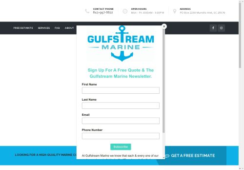 myrtlebeachmarinecontractors.com capture - 2024-08-26 13:39:41
