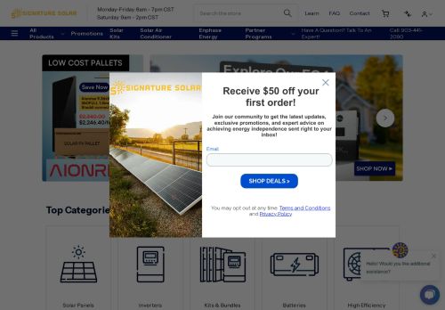 signturesolar.com capture - 2024-08-26 14:02:59