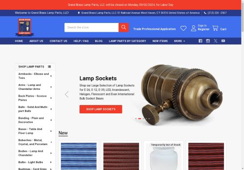 lamppartsonline.info capture - 2024-08-26 15:12:17