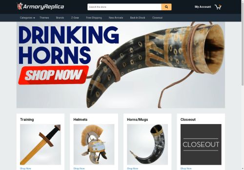 armoryreplicas.net capture - 2024-08-26 19:09:02