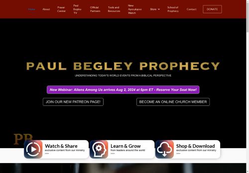 paulbegleyprophecy.net capture - 2024-08-26 19:45:44