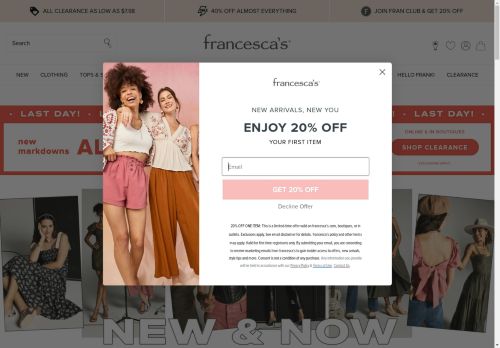 francescascollection.net capture - 2024-08-26 20:48:37