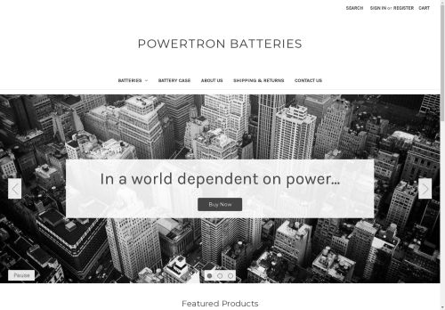 powertronbatteries.net capture - 2024-08-26 22:50:26