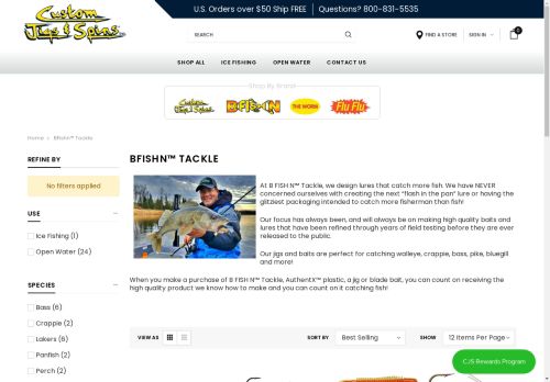 bfishntackle.net capture - 2024-08-26 23:27:38