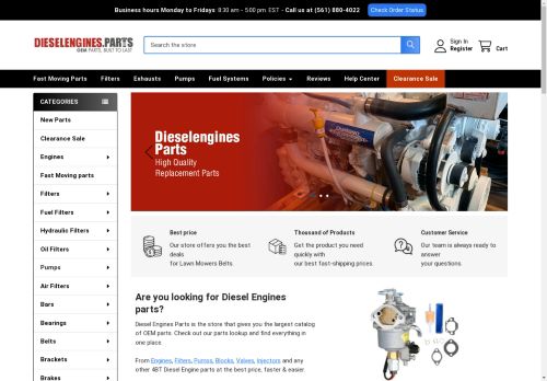 dieselengines.parts capture - 2024-08-27 02:22:01