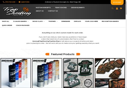 trapshootingtrophies.shop capture - 2024-08-27 02:36:59
