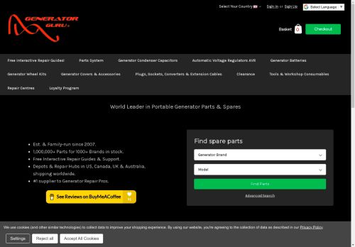 generatorparts.support capture - 2024-08-27 03:02:32