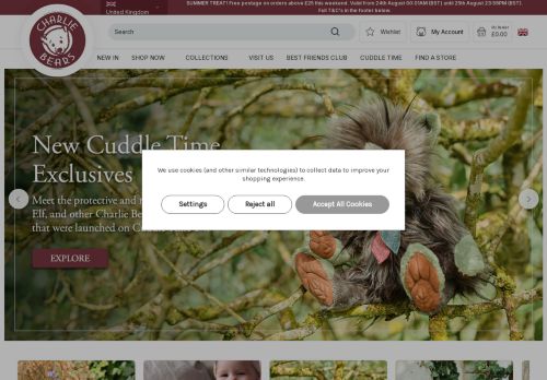 charliebearsdirect.co.uk capture - 2024-08-27 03:45:49