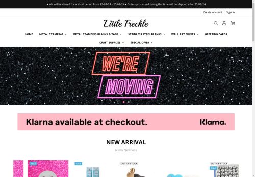 itslittlefreckle.co.uk capture - 2024-08-27 04:01:45