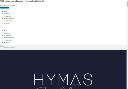 hymasmattresses.co.uk capture - 2024-08-27 04:42:16