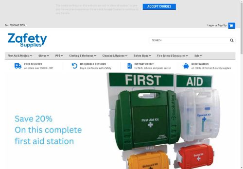 zafetysupplies.co.uk capture - 2024-08-27 05:12:46