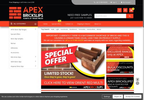 apex-brick-slips.co.uk capture - 2024-08-27 05:24:28