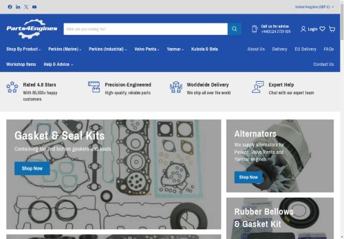 partsforengine.co.uk capture - 2024-08-27 05:30:42